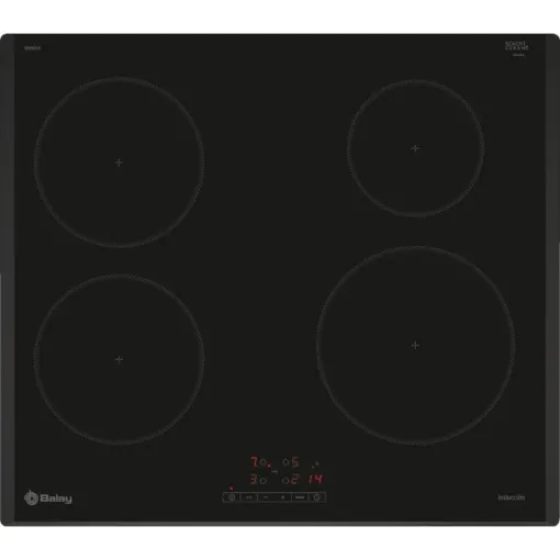 Placa de inducción de 60 m negro sin marco 3EB961LR BALAY