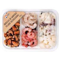 Arreglo marisco pelado para paella DELFIN, bandeja 450 g