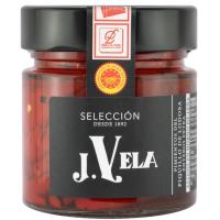 Pimiento de piquillo entero D.O. VELA, frasco 220 g Pimiento de piquillo entero D.O. VELA, frasco 220 g