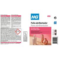 Paño abrillantador para oro, plata y bronce HG, 1 ud