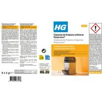 Limpiador cápsulas para cafeteras Nespresso HG, caja 6 uds
