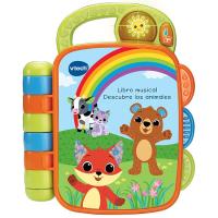 Libro musical descubre los animales, edad rec:6-36 meses VTECH BABY