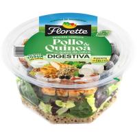 Ensalada completa digestiva de pollo-quinoa FLORETTE, bowl 260 g