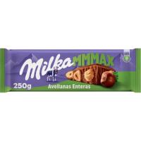 Chocolate con avellanas MILKA, tableta 250 g