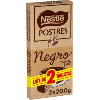 Chocolate para postres NESTLÉ, pack 2x200 g