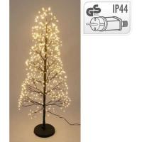 Árbol Navideño, ramas Negras iluminadas con 600 luces led blanco cálido, 100 cm Árbol Navideño, ramas Negras iluminadas con 600 luces led blanco cálido, 100 cm