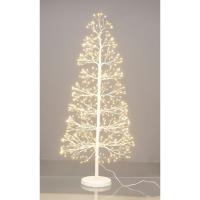 Árbol Navideño, ramas Blancas iluminadas con 600 luces led blanco cálido, 100 cm Árbol Navideño, ramas Blancas iluminadas con 600 luces led blanco cálido, 100 cm