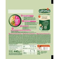 Alimento seco de pollo para gato junior ULTIMA, paquete 440 g