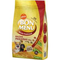 Alimento seco tradicional perro mini BON MENU, saco 1,5 kg Alimento seco tradicional perro mini BON MENU, saco 1,5 kg