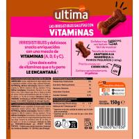 Snack mini galletas vitaminas para perro  ULTIMA, paquete 150 g