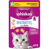 Snack Dentabites para gato WHISKAS, paquete 40 g