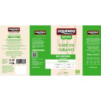 Café en grano arábica bio OQUENDO, paquete 500 g