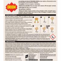 Espiral antimosquitos irrompibles ORION, caja 75 g