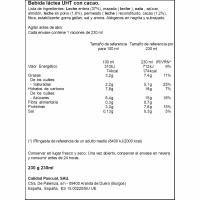 Batido de cacao africano PASCUAL LATEADO, botellín 230 ml