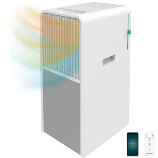 Aire acondicionado portátil ForceClima 9550 Heating Connected, 9000BTU CECOTEC