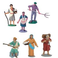 Figuras para Belén Navideño, Pastor de 7 cm, Sutido ¿Cuál te llegará?, pack 3 uds Figuras para Belén Navideño, Pastor de 7 cm, Sutido ¿Cuál te llegará?, pack 3 uds
