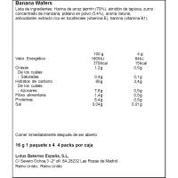 Wafer oblea sabor plátano KIDDYLICIOUS, pack 4x4 g