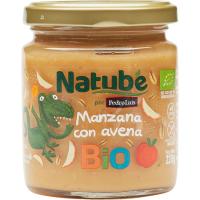 Tarrito de manzana y avena NATUBE, tarro 250 g