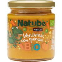 Tarrito de verduras y quinoa NATUBE, tarro 250 g Tarrito de verduras y quinoa NATUBE, tarro 250 g