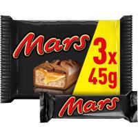 Chocolatina MARS, pack 3x45 g