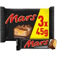Chocolatina MARS, pack 3x45 g