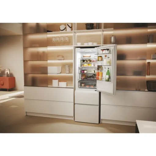 Frigorífico combinado 360 litros HTW5618ENPW HAIER