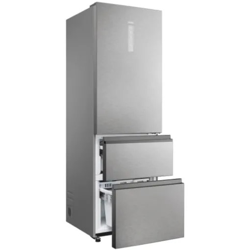Frigorífico combinado 360 litros inox HTW5618ENMG HAIER