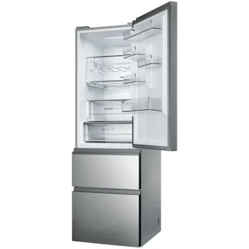 Frigorífico combinado 360 litros inox HTW5618ENMG HAIER