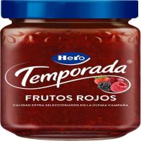 Mermelada con  frutos rojos de Temporada HERO, frasco 350 g