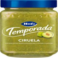Mermelada con ciruelas de Temporada HERO, frasco 350 g