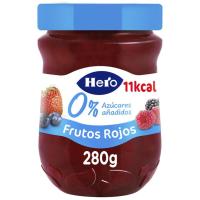 Confitura de frutos rojos HERO DIET, frasco 280 g