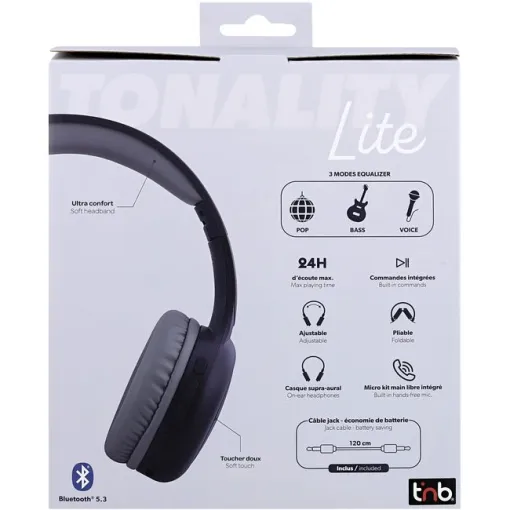 Auricular diadema BT azul navy TONALITY TNB