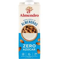 Bebida de almendras zero azúcar EL ALMENDRO, brik 1 litro