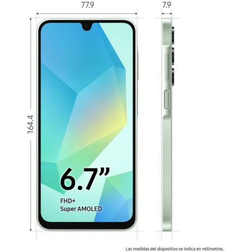 Smartphone libre green 4+128 GB, Galaxy A16 SAMSUNG