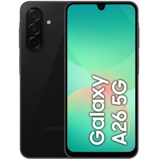 Smartphone libre negro 8+256 GB, Galaxy A26 5G SAMSUNG