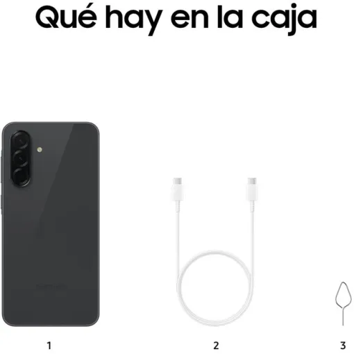 Smartphone libre negro 8+256 GB, Galaxy A36 5G SAMSUNG