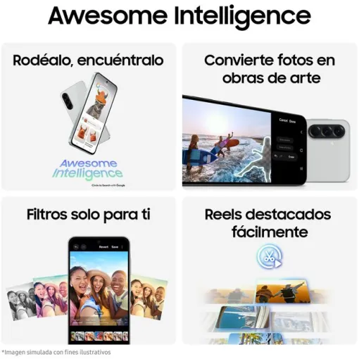 Smartphone libre green 8+256 GB, Galaxy A56 5G SAMSUNG