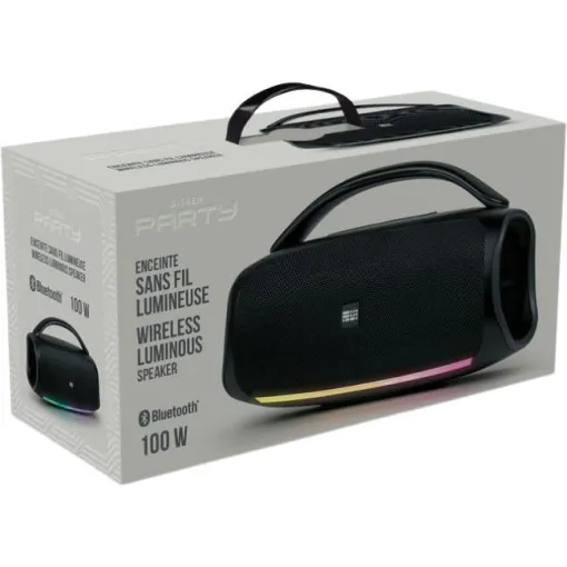Altavoz portatil BT con efectos de luz PARTYBTMS4 BIGBEN
