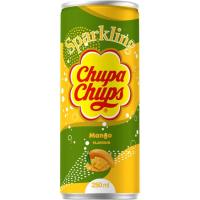 Refresco sabor mango CHUPA CHUPS, lata 25 cl