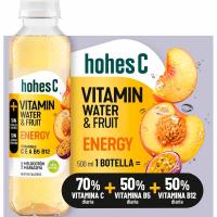 Bebida Vitaminada Energy HOHES C, botella 50 cl