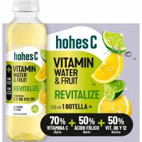 Bebida vitaminada Revitalice limón-lima HOHES C, botella 50 cl