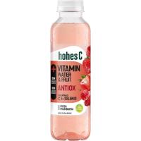 Bebida vitaminada Antiox fresa-frambuesa HOHES C, botella 50 cl