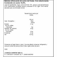Limonada sabor arándano DON SIMON, botella 1,5 litros