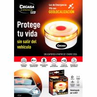 Baliza geolocalizable V16 , conectada con la DGT 3.0, incluye pila 9V CEGASA, 1 ud