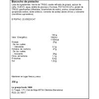 Bizcocho de pistacho LA GRANJA, paquete 350 g
