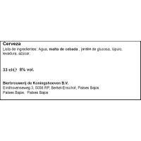 Cerveza Tripel LA TRAPPE, botellín 33 cl