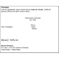 Cerveza Extreme 8,6, lata 50 cl