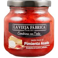 Salsa dulce pimiento asadoLA VIEJA FABRICA, frasco 280 g