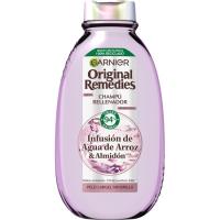 Champú infusión de arroz ORIGINAL REMEDIES, bote 400 ml