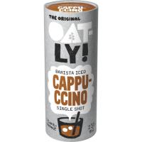 Bebida de avena Barista iced cappuccino OATLY, lata 235 ml